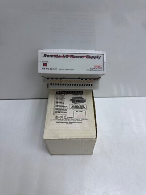 Sixnet Rm-ps-024-01 Remote Control I/O Power Supply 24vdc