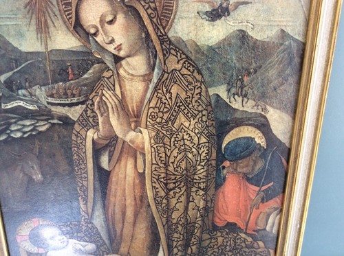 Vintage Madonna and Child Print by W.Welker of Heidelberg Germany - Picture 5 of 16