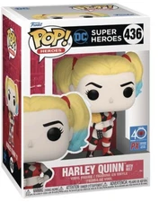 FUNKO POP! DC SUPER COMICS HEROES HARLEY QUINN W/ BELT #436 PX EXCLUSIVE NEW