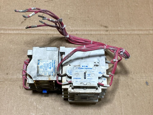 Cutler Hammer C320KGS4 Auxiliary Contact Series A1