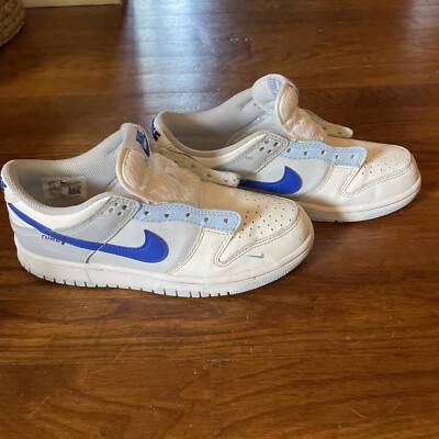 Size 5.5 - Nike Dunk Low Worldwide Pack - White Game Royal W