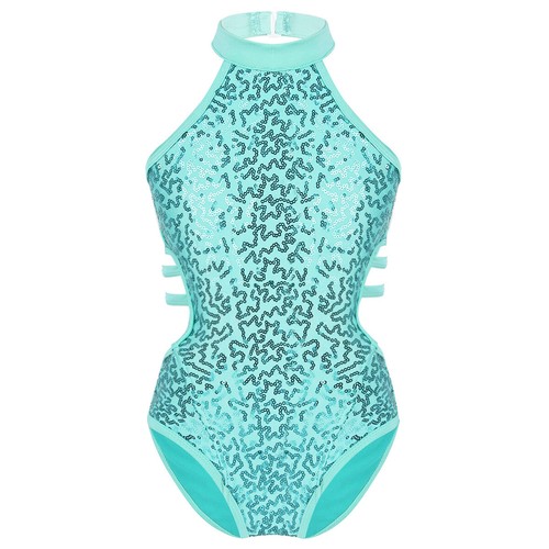 Kid Girls Unitard Ballerina Bodysuit Class Rompers Gym Leotard Ballet Outfits - Picture 65 of 81