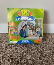 Pickleball Tabletop Game Buffalo New Sealed Box Paddles Balls Kitchen Net New