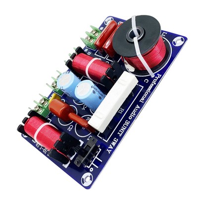 2x 200W 4-Wege Lautsprecher-Crossover – Für HiFi & Heimkino, Mit 2x Hochton, 1x Mittelton, 1x Bass