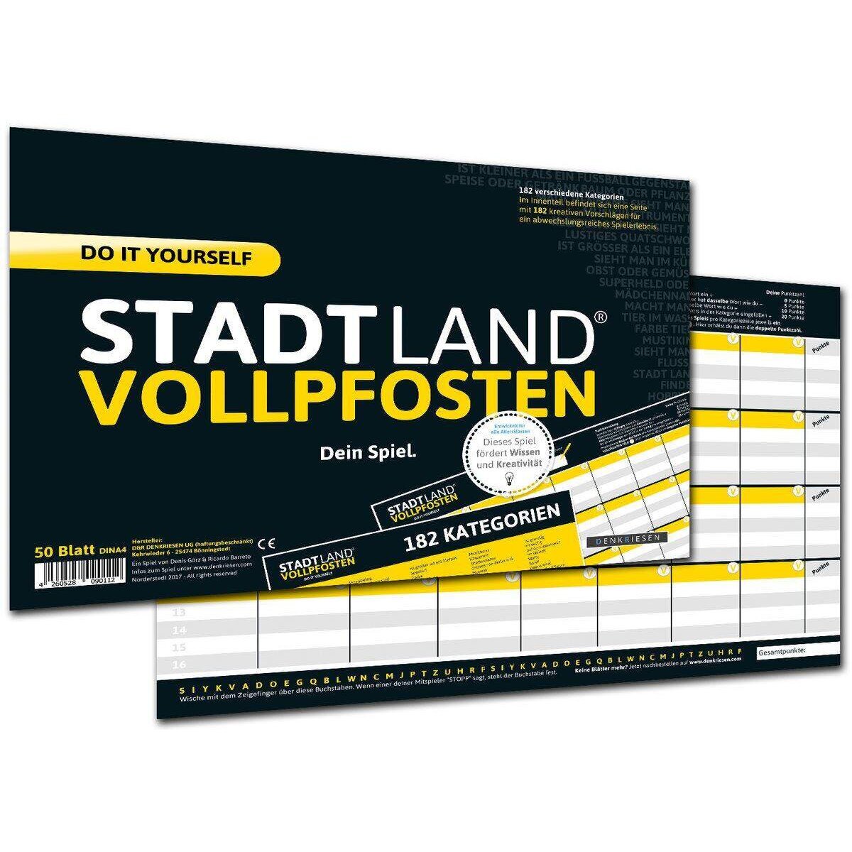 Thumbnail - Denkriesen Stadt, Land, Vollpfosten Do It Yourself
