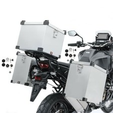 Alu Panniers 40-40L Topcase 38L for Honda NTV 650 Revere