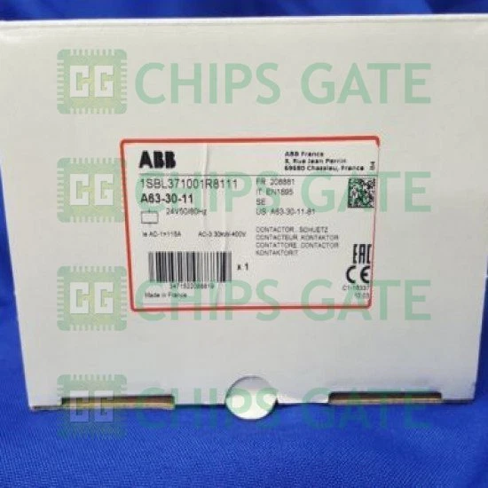 CHIPS GATE 1PCS NEW Contactor A63-30-11 220VAC Fast ship with warranty