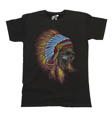 T-Shirt Indianerhäuptling Stanley Stella Premium Qualität Geschenk