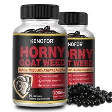 Macagen Enhancer Capsules | Natural Energy Booster, 60 caps *2 bottles