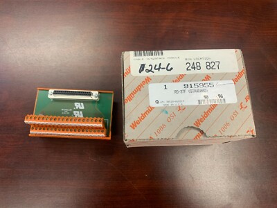 Weidmüller 37 Pos Interface Module Terminal Blocks - Screw Connection To D-Sub