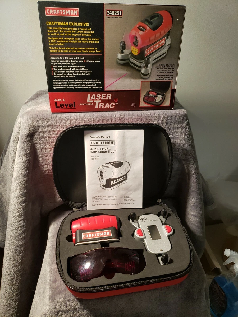 Craftsman laser trac deals