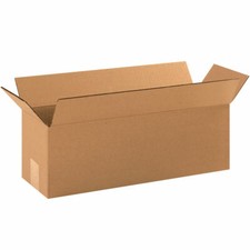 100 - 18 x 6 x 6 Corrugated Shipping Boxes Storage Cartons Moving Packing Box