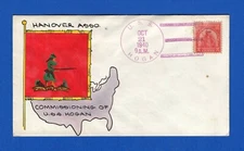 USS Hogan DMS-6  First Day Postal Service October 21, 1940 - Mae Weigand