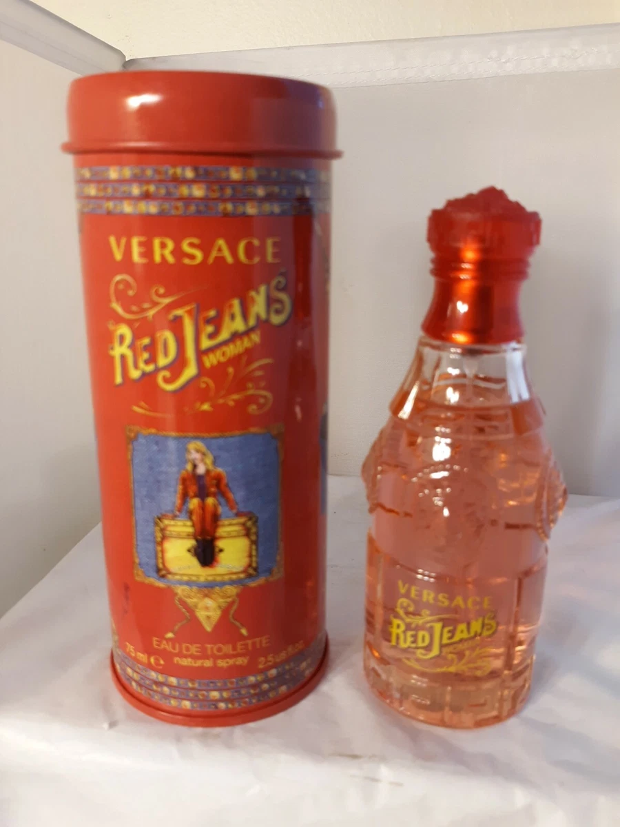 Vtg Versace Red Jeans Eau De Womens Perfume Toilette Spray | Fragrance 75ml/2.5oz eBay