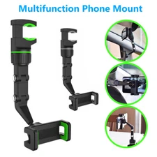 Car Phone Holder 360° Adjustable Clamp Mount Stand for Iphone 14 13 Samsung GPS