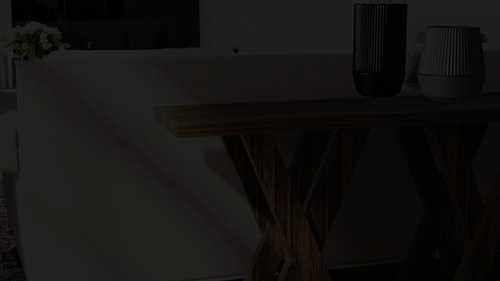 Narrow Console Table Sofa Side Table Storage Shelf for Entryway Hallway Open - Video 1 of 1