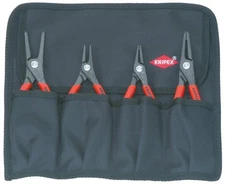 Knipex 001957 4pc Precision Circlip (Sanp-Ring) Pliers Set in Tool Roll
