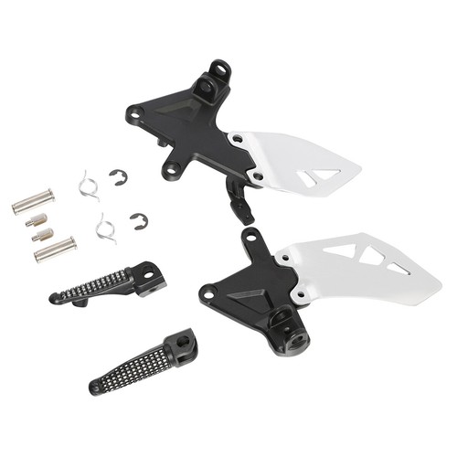 Front Rider Foot Peg Rest Bracket Set Fit For Kawasaki Ninja ZX10R ZX 10R 11-20 - Picture 5 of 12