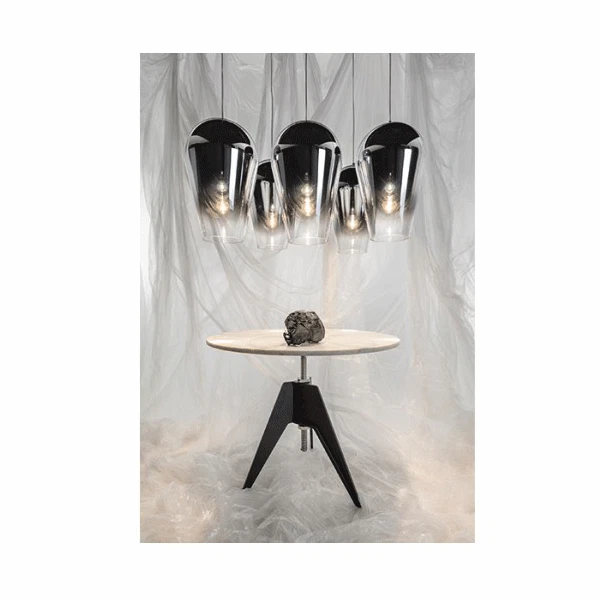 Tom Dixon Fade 50 厘米镀铬吊坠灯大号 - 875 美元,全新! — 第 4/4 张图片