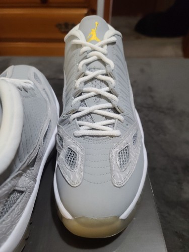 AIR JORDAN 11 RETRO LOW 2007 SILVER/ZEST WHITE 306008 072 NEW DEADSTOCK - Bild 5 von 16