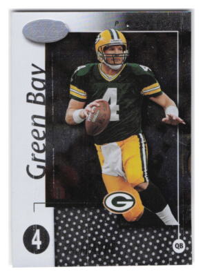 2002 Leaf Certified #32 Brett Favre Samples Green Bay Packers