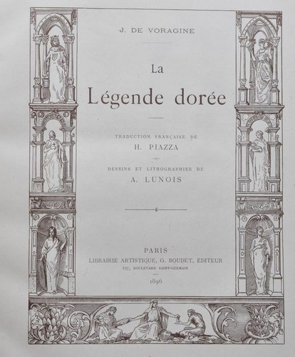 La légende dorée, sur papier de Chine / Jacques de Voragine / Alexandre Lunois - Picture 7 of 12