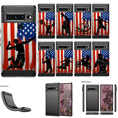 For [Google Pixel 8 (2023)][Flex TPU Fiber SET14] Unique Matte Case
