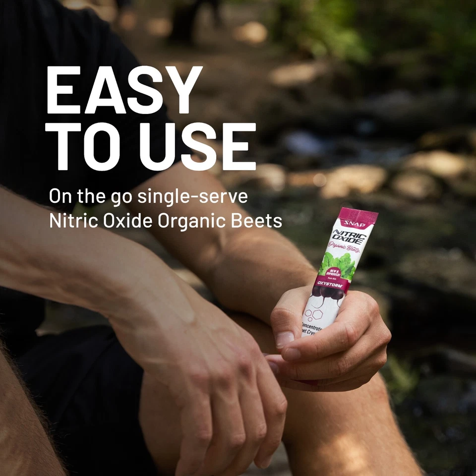 Organic Beet Root Powder Nitric Oxide Natural Snap Beet Box 10 Pack Single Serve - Image 4 of 4