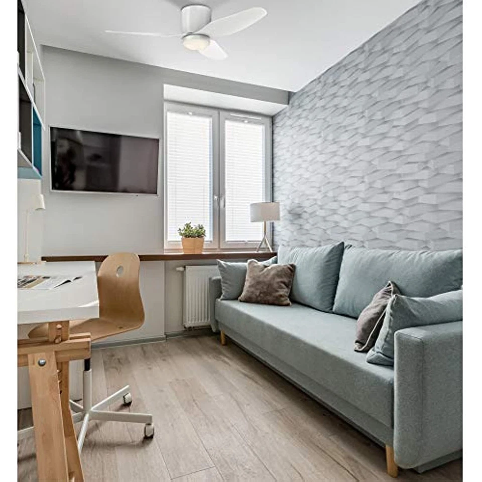 Westinghouse Lighting 7225100 Carla Indoor Ceiling Fan with Light and Remote, 46 - Image 4 of 4