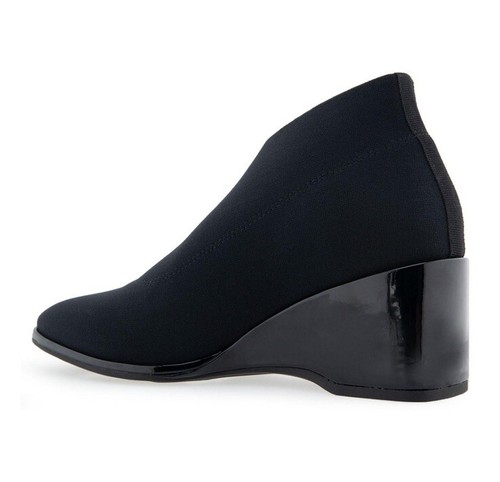 Aerosols Anini schwarze Stretch Keilabsatz Stiefel/Booties. Gr. 9,5 NEU! - Bild 6 von 16