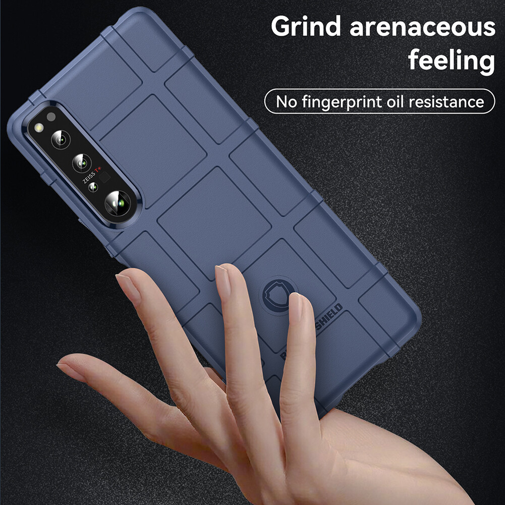 Funda Silicona Transparente Funda Para Sony Xperia 5 II - Transparente Con Diseño Degradado - Anti-Golpes Y Flexible Protector Sony Xperia
