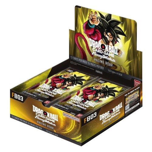 Dragon Ball Super Fusion World FB03 RAGING ROAR Booster Box SEALED!^