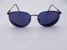 Vintage Altair Eyewear 460 Demi Amber Metal Oval Sunglasses Japan FRAMES ONLY