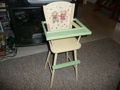 cabbage patch high chair