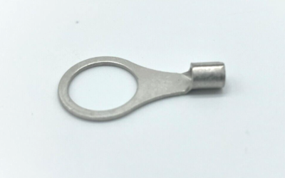 100 Ring Terminal Connector Non-Insulated Uninsulated 16-14 GA AWG - Foto 6