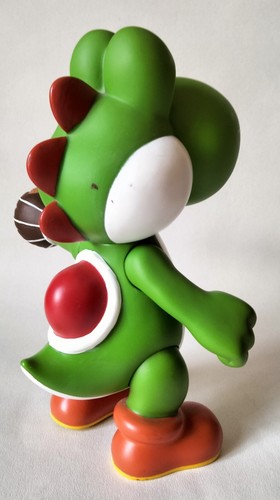 Figure Yoshi Baseball Super Size 9 Inch Nintendo Super Mario Bros. 2007 - Picture 6 of 12