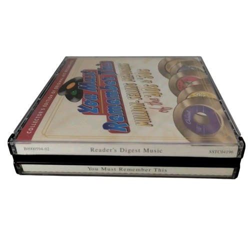 Reader's Digest You Must Remember This 4CD Set 40s 50s Hits Original Recordings - Picture 3 of 7