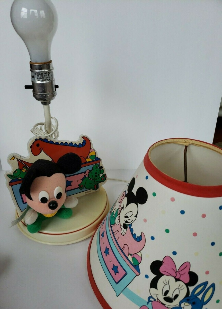 DOLLY ナースリーランプ ミッキー Vintage Disney Dolly Toy Baby Mickey Mouse Nursery Lamp Night