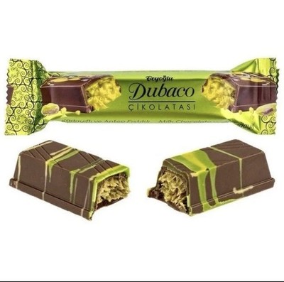 3 pcs x 35 gr- BEYOGLU DUBACO DUBAI CHOCOLATE BAR (FREE SHIPPING)