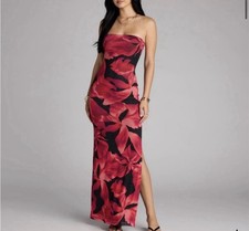 Windsor Own The Moment Tube Floral Maxi Dress