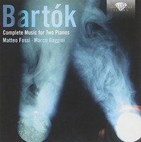 Bela Bartok - Complete Music For Two Pianos - Cd - G3Z