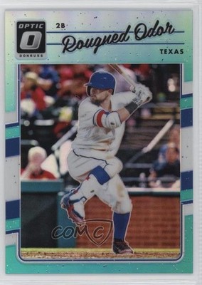 2017 Panini Donruss Optic Aqua Prizm 28/299 Rougned Odor #147 12xs