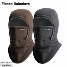 Fleece Balaclava Winter Ski Mask Thermal Windproof Warm Hood Hat Thicken Cycling