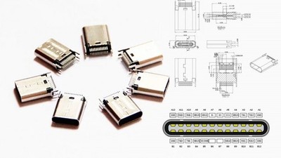 Playstation VR2 USB-C Connector 24Pin