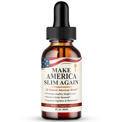 Make America Slim Again Drops, Official MakeAmerica SlimAgain (1 Pack ...