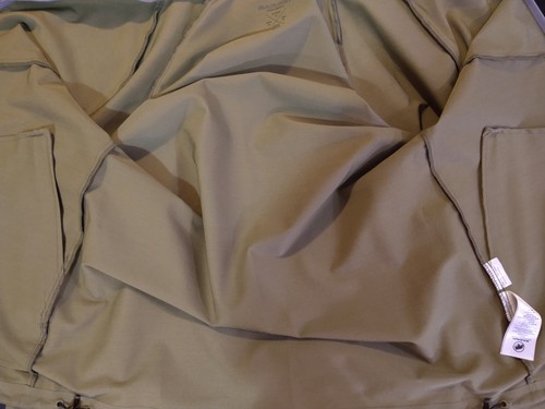 Men's MAMMUT olive green/iguana MACSUN SO hooded jacket - sz SMALL / BARELY WORN - Picture 14 of 22
