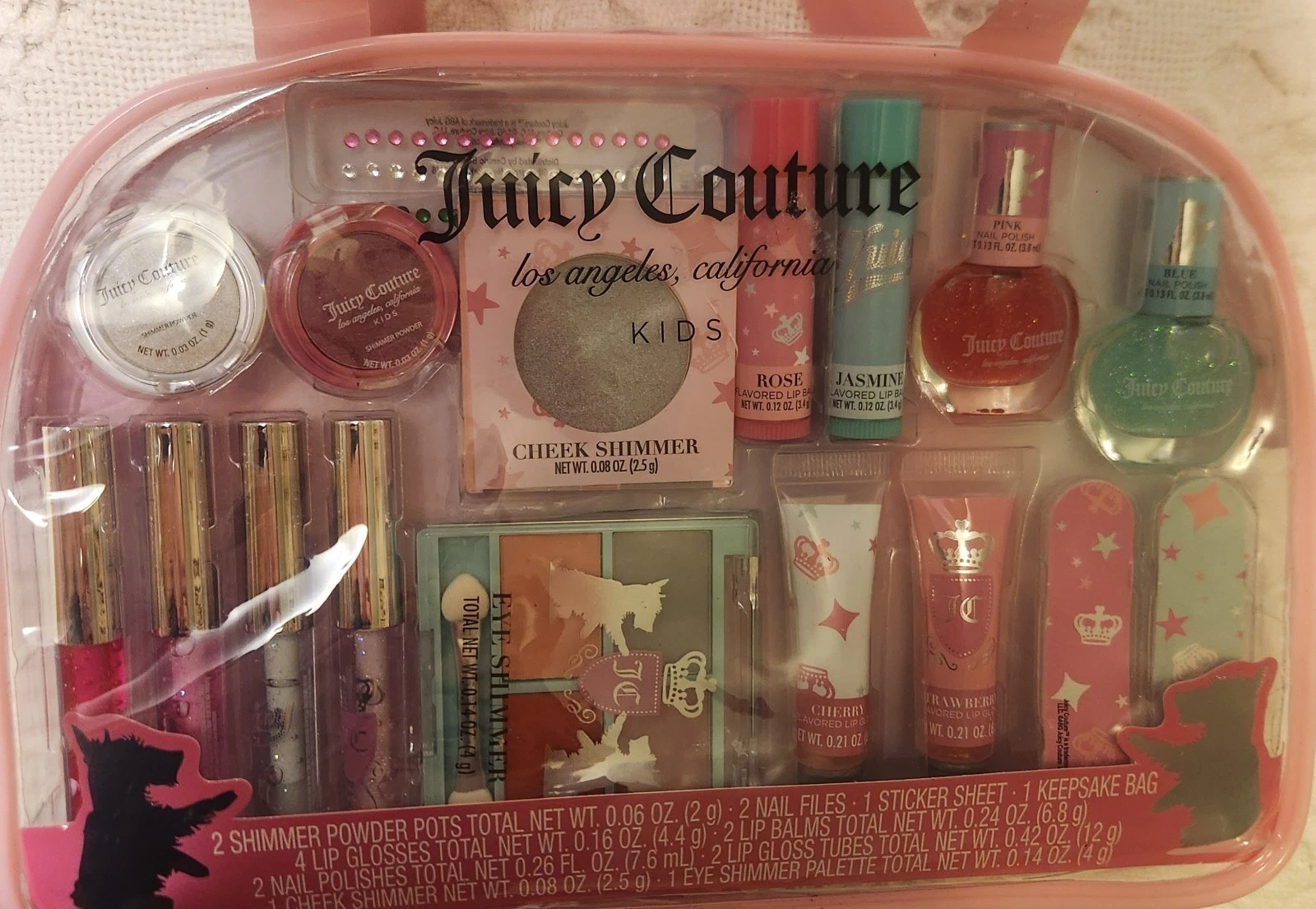 NEW Juicy Couture Kids Makeup Set With Bag Organizer
Opens in a new window or tab