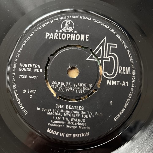 The Beatles Magical Mystery Tour UK Mono 2x 7” Vinyl EP MMT-1 VG+/VG+ 1967 - Picture 11 of 16