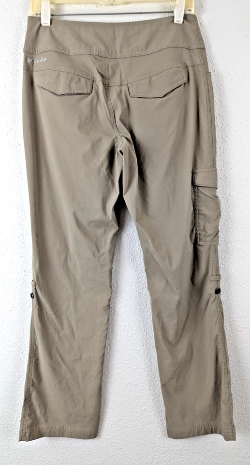 Columbia sz 6 Short City Slikerz Roll Tab leg Pants thin hiking 1130 — 第 4/4 张图片