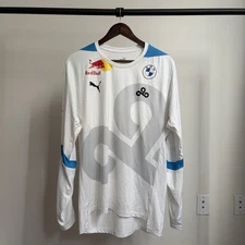Cloud 9 C9 Copy Puma League of Legends Esports Gaming Mens L Long Sleeve Jersey
